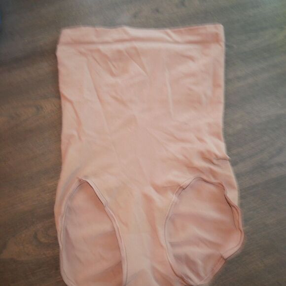 NEW SPANX Higher Power Panties High Waisted Brief Cafe Au Lait Size Large Brown - Picture 5 of 10